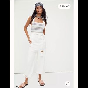 NWT Free People Sienna Smocked Jumpsuit